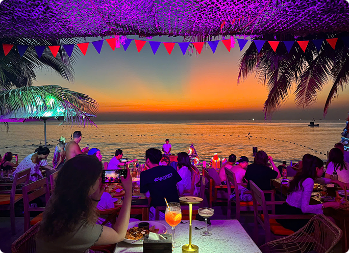 Noites cheias de atmosfera